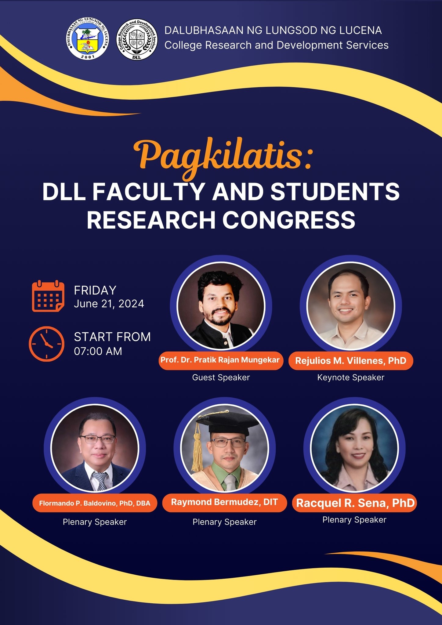 🌟 Pagkilatis: DLL Faculty and Students Research Congress 🌟